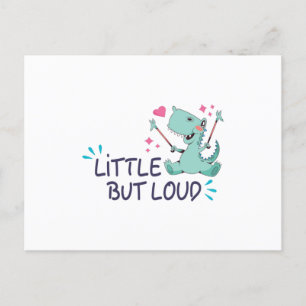 Little but loud postcard
