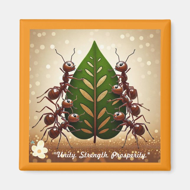 "Little but Mighty" Magnet (Front)