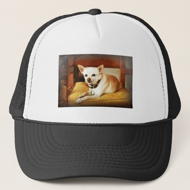 Little But Mighty Mia Trucker Hat (Front)