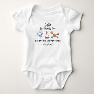 Little but Ready for Scientific Adventures Science Baby Bodysuit