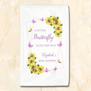 Little Butterfly Baby Shower Banner