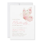 Little Butterfly Baby Shower Invitation