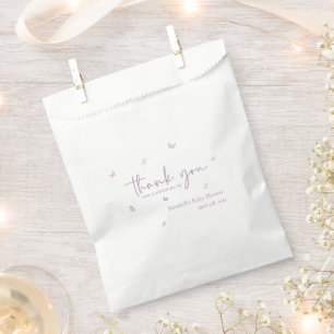 Little Butterfly Garden Baby Shower Thank You Favour Bag