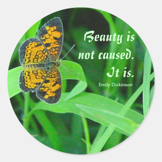 Little Butterfly Sticker (Front)