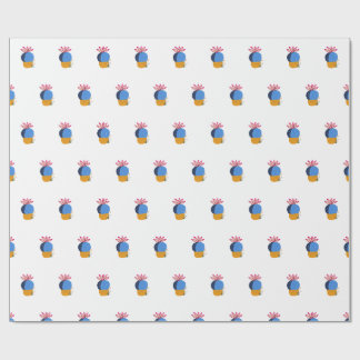 Little cactus wrapping paper