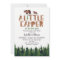 Little Camper Bear Woodland Boy Baby Shower 