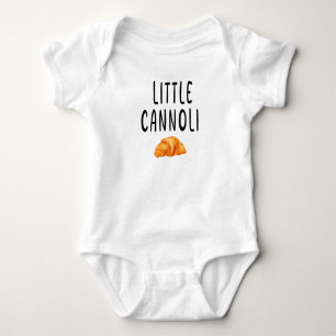 Little Cannoli Baby Pastry shirt ,Hipster Baby