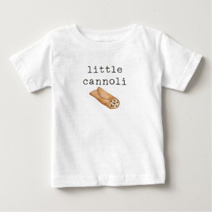 Little Cannoli Italian Pastry Baby T-Shirt