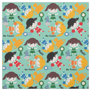 Little Cheerleaders Fabric