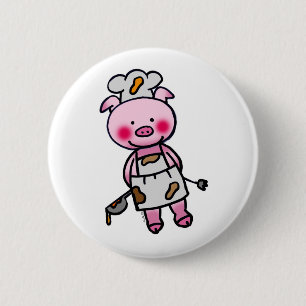 Little chef 2 inch round button