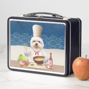 Little Chef Dog Metal Lunch Box
