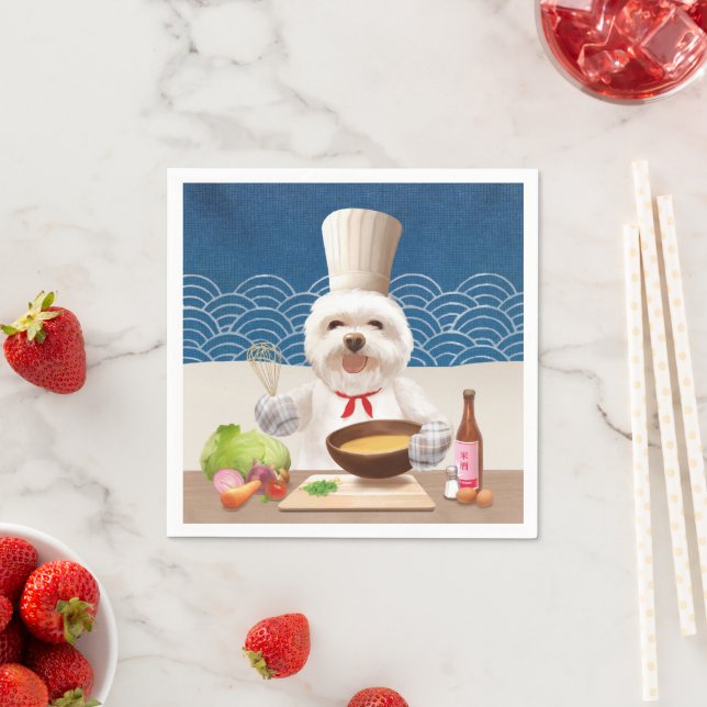 Little Chef Dog Napkin (Insitu)
