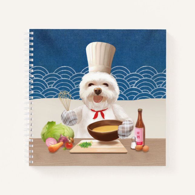 Little Chef Dog Notebook (Front)
