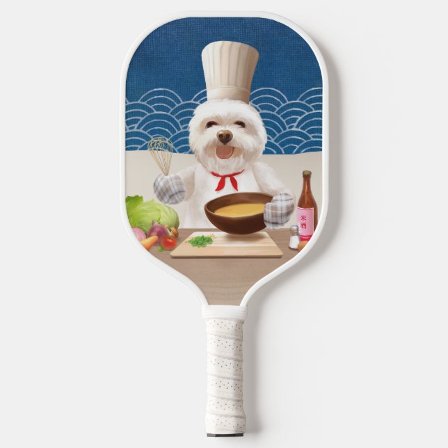 Little Chef Dog Pickleball Paddle (Front)