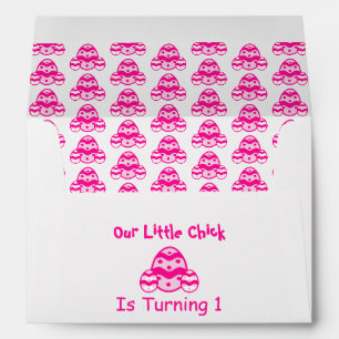 Little Chick 1st Birthday Envelope