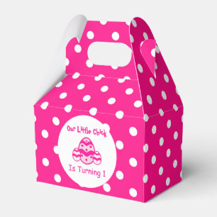 Little Chick 1st Birthday Favor Box