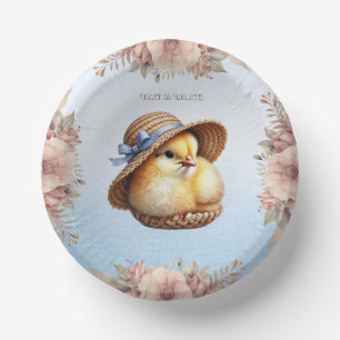 Little Chick Blue Ribbon Paper Bowl Paper Plate