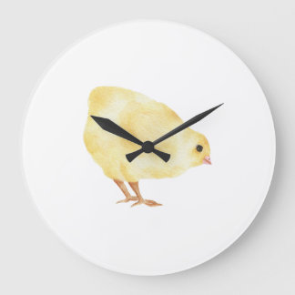 Little chick clock. large clock