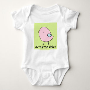 Little chick custom baby bodysuit