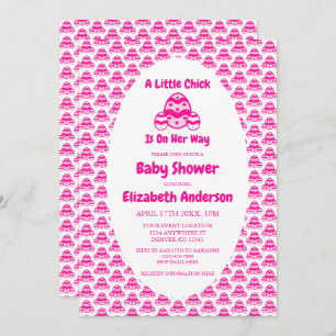 Little Chick Easter Baby Shower Invitation