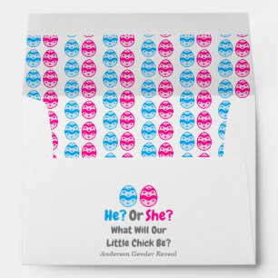 Little Chick Gender Reveal Envelope