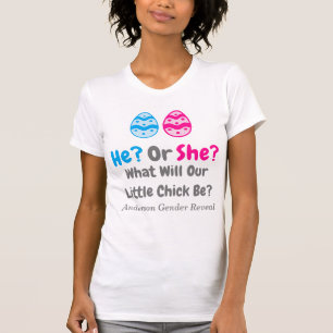 Little Chick Gender Reveal T-Shirt