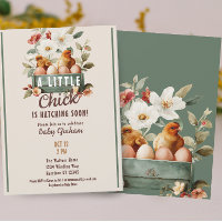 Little Chick Hatching Soon Baby Shower