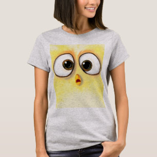 Little Chicken with Big Eyes - Drawing Diffirent - T-Shirt