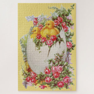Little Chicks in an Egg Shell Large Puzzle