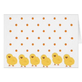 Little Chicks with Dots