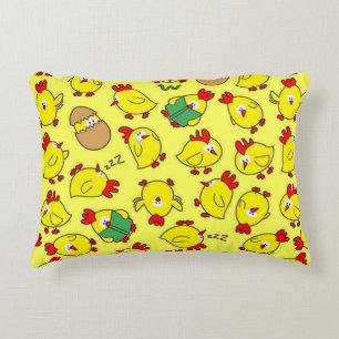 Little Chicky Chicky Accent Pillow
