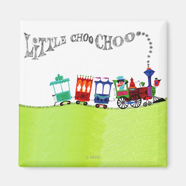 Little Choo Choo Magnet (Front)