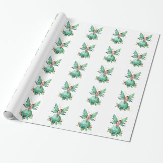Little Christmas Fairy by Molly Harrison Wrapping Paper