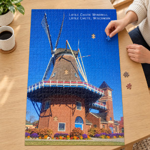 Little Chute Windmill Dutch Smock Mill, Wisconsin Jigsaw Puzzle