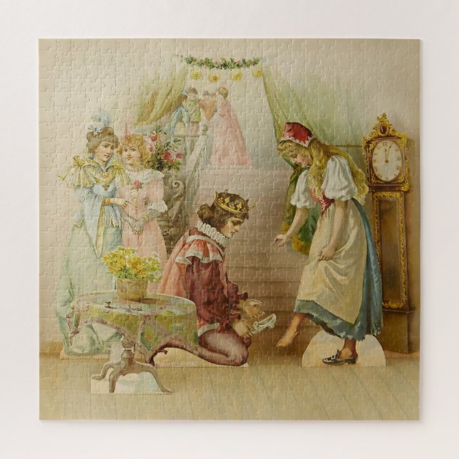“Little Cinders” Fairy Art by E S Hardy Jigsaw Puzzle (Vertical)