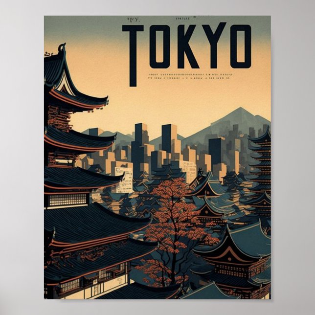 Little City Of Tokyo Poster (Front)