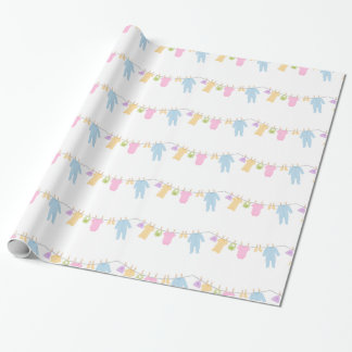 Little Clothes Wrapping Paper