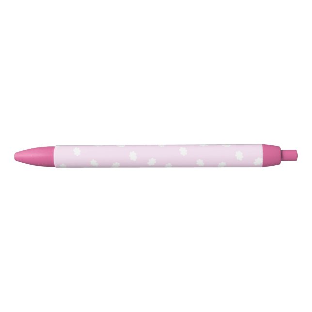 Little Cloud Pastel Pink Blue Ink Pen (Front)