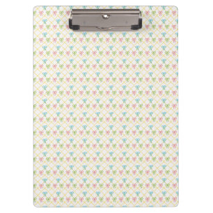 Little Colourful bows pattern Clipboard
