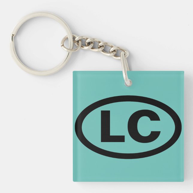Little Compton, RI LC Keychain (Front)