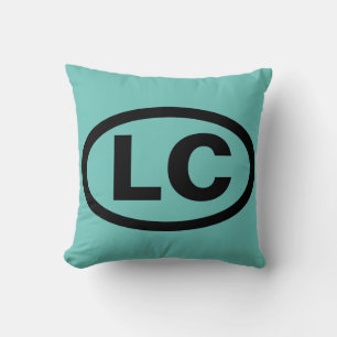 Little Compton, RI LC Throw Pillow