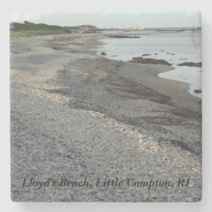 Little Compton, RI - Lloyd's Beach Stone Coaster