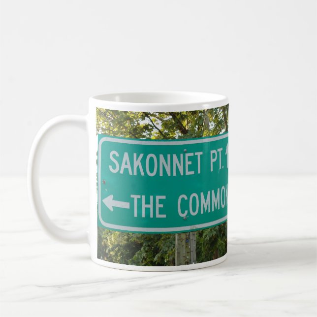 Little Compton, RI - The Commons, Sakonnet Point Coffee Mug (Left)
