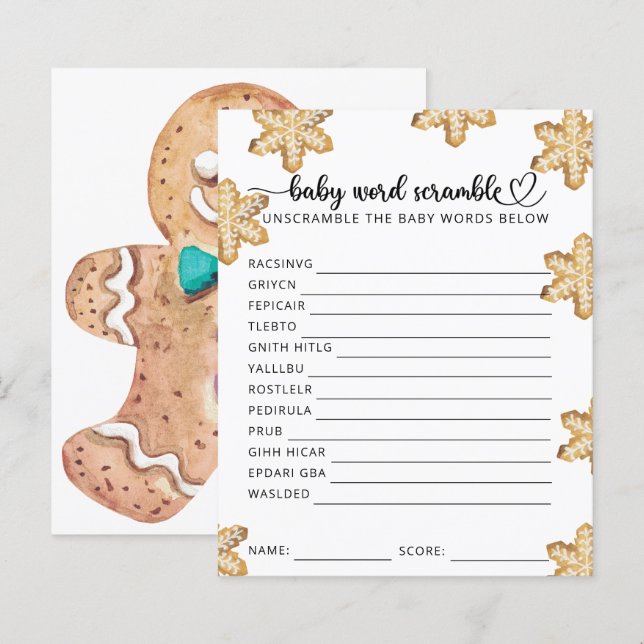 Little cookie - Baby Scramble (Front/Back)