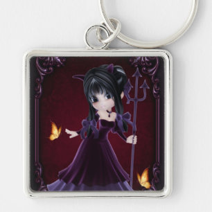 Little Cookie Devil Girl Design 6 Keychain
