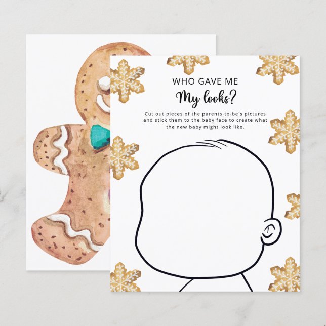 Little cookie - who gave me my looks game (Front/Back)