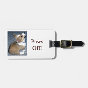 Little Corgi Puppy Dog Gear Luggage Tag