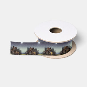 Little Cottage In The Moonlight Satin Ribbon