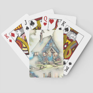 Little Cottage In The Woods - Enchanting Escape Playing Cards