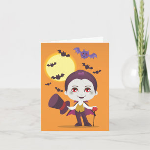 Little Count Dracula Card